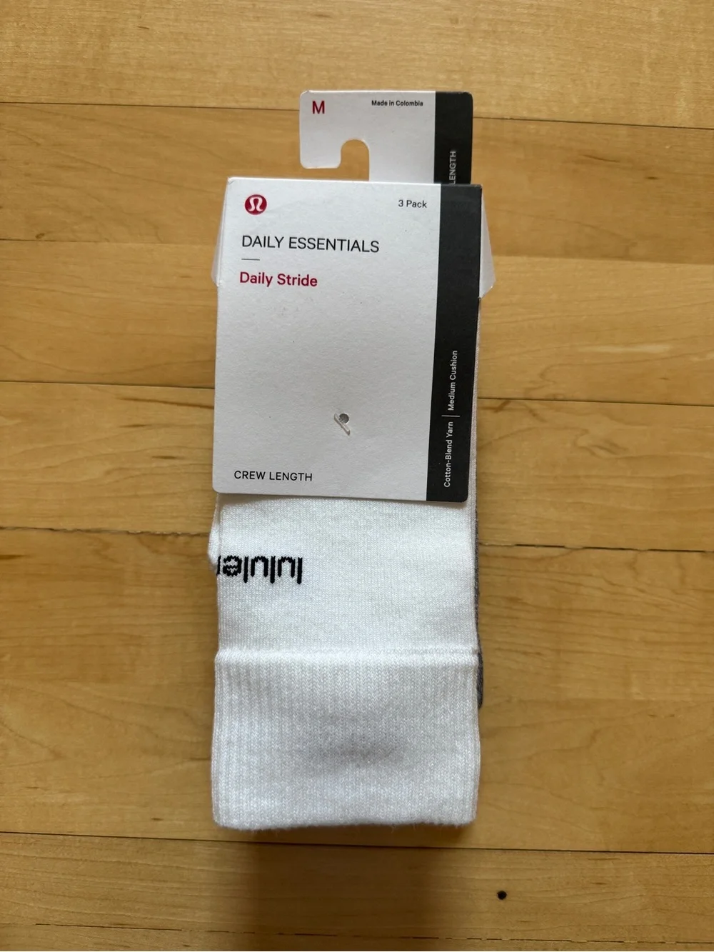 lululemon athletica Daily Essentials Crew Socks - 3 Pack